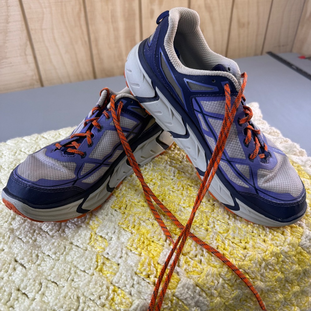 Hoka Hoka run Women's Challenger ATR Trail Running Shoes Purple Orange Size 10